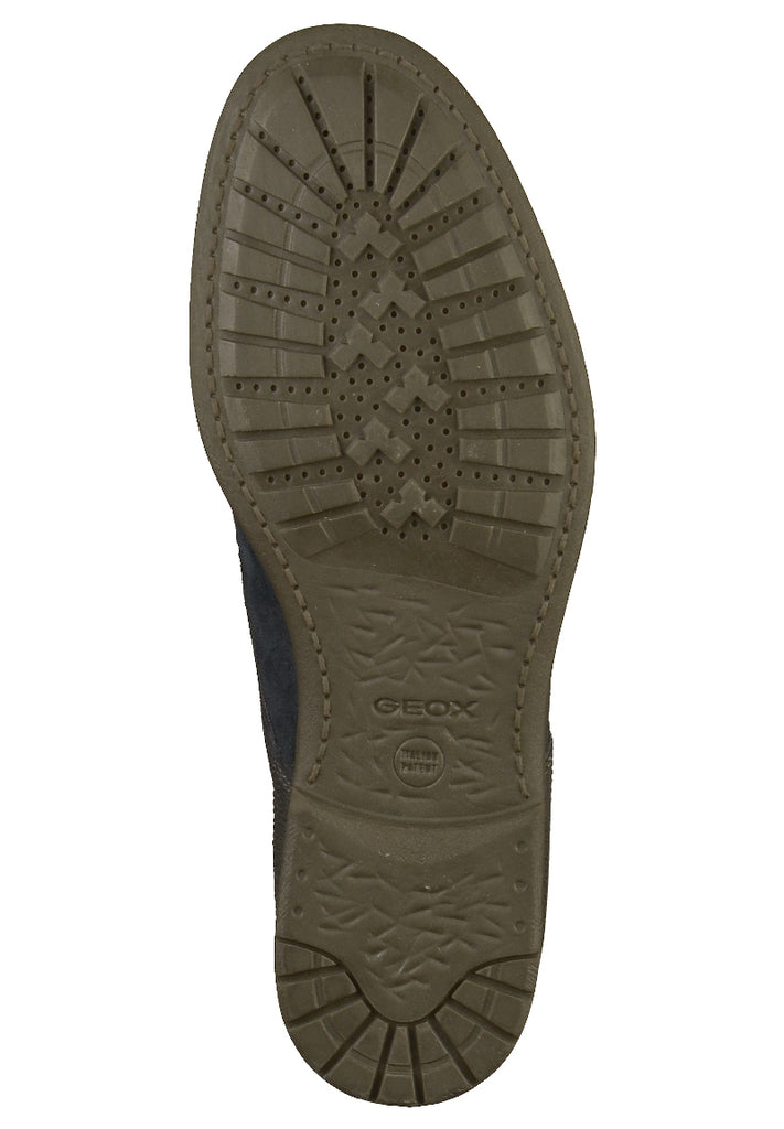 Geox Halbschuhe Veloursleder Navy - surf4shoes