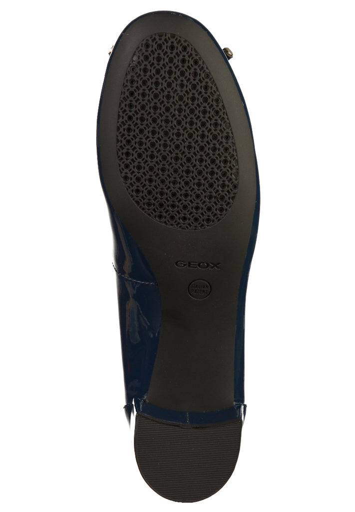 Geox Ballerinas Leder Navy - surf4shoes