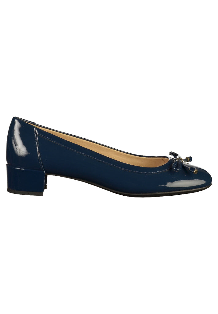 Geox Ballerinas Leder Navy - surf4shoes