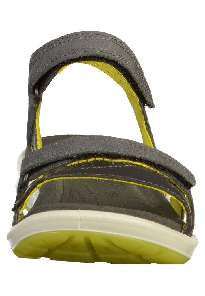 ecco Sandalen Leder Grau - surf4shoes