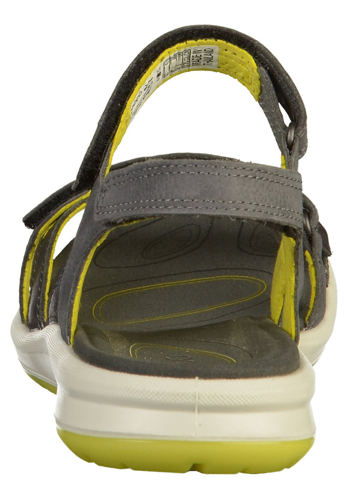 ecco Sandalen Leder Grau - surf4shoes