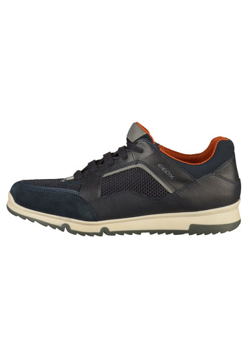 Geox Sneaker Veloursleder/Mesh Navy - surf4shoes