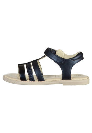 Geox Sandalen Lederimitat Navy - surf4shoes