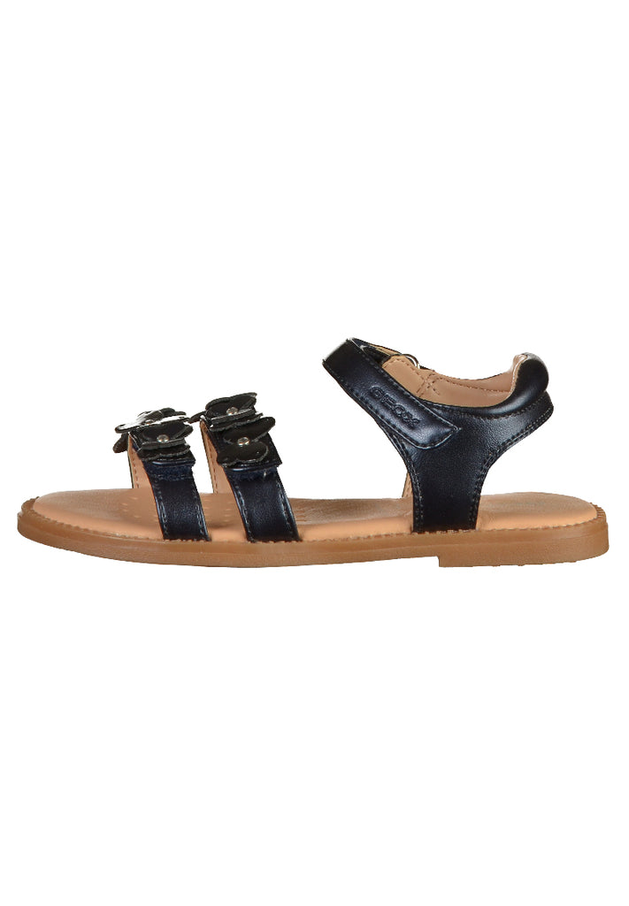 Geox Sandalen Lederimitat Navy - surf4shoes