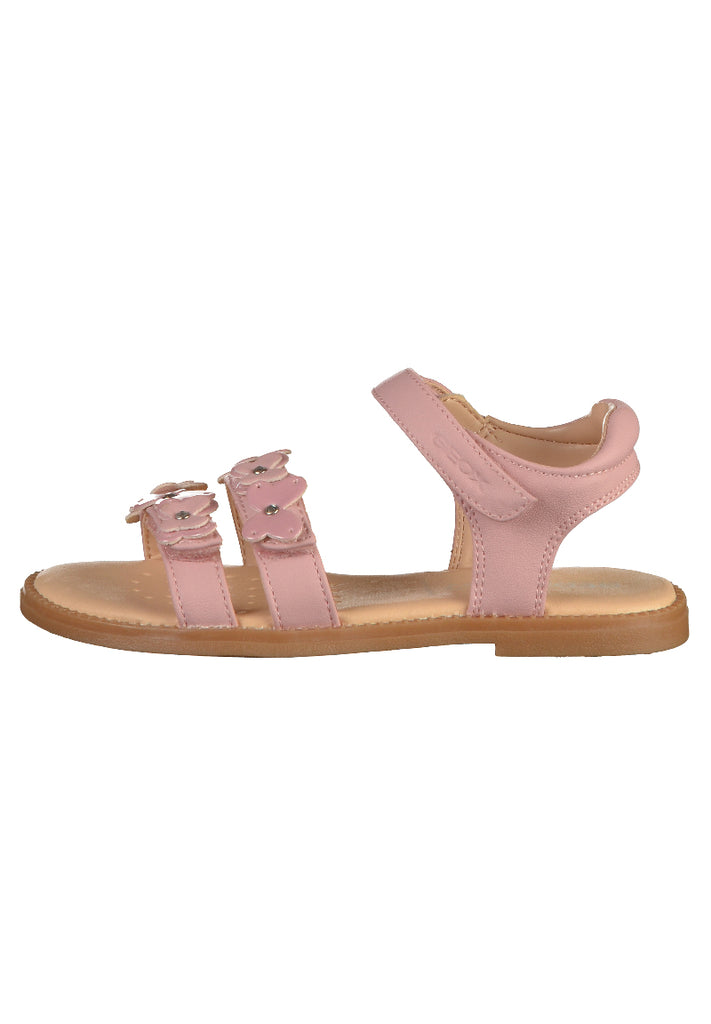 Geox Sandalen Lederimitat Rosa - surf4shoes