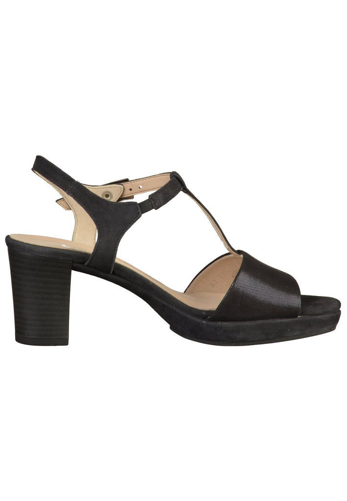 Gabor Sandalen Leder Dunkelblau - surf4shoes