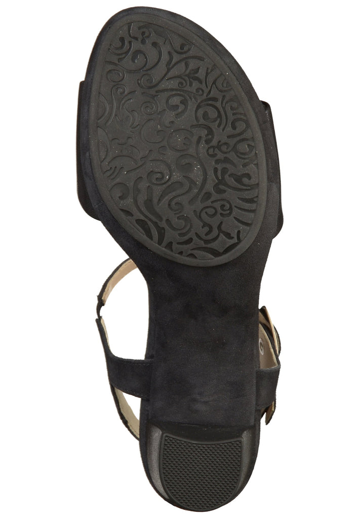 Gabor Sandalen Leder Dunkelblau - surf4shoes