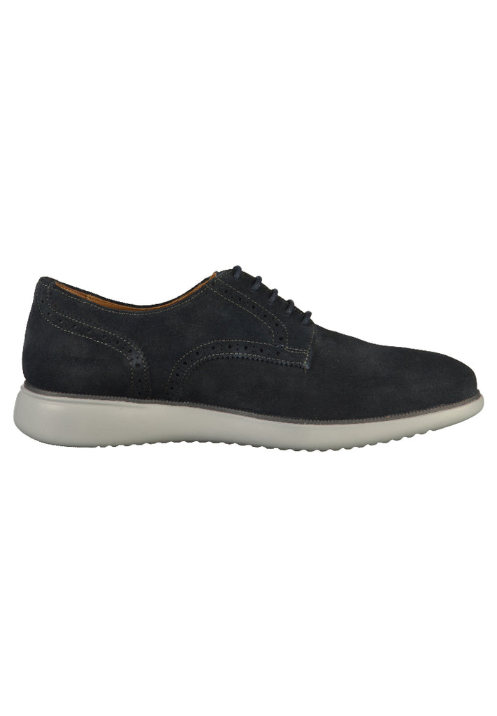 Geox Halbschuhe Veloursleder Navy - surf4shoes