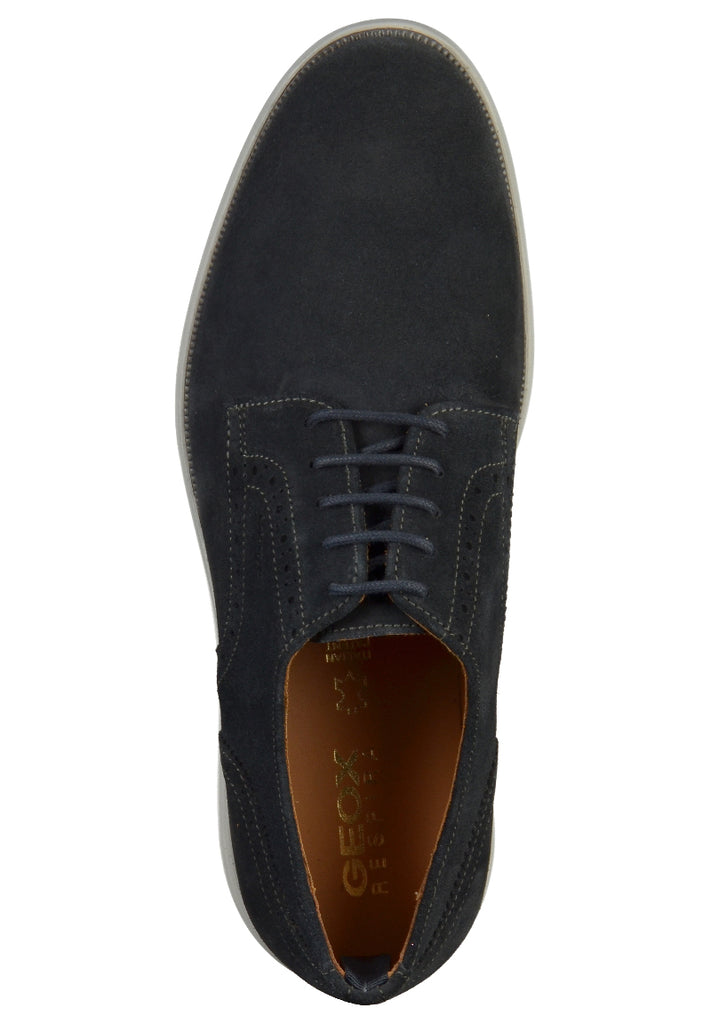 Geox Halbschuhe Veloursleder Navy - surf4shoes