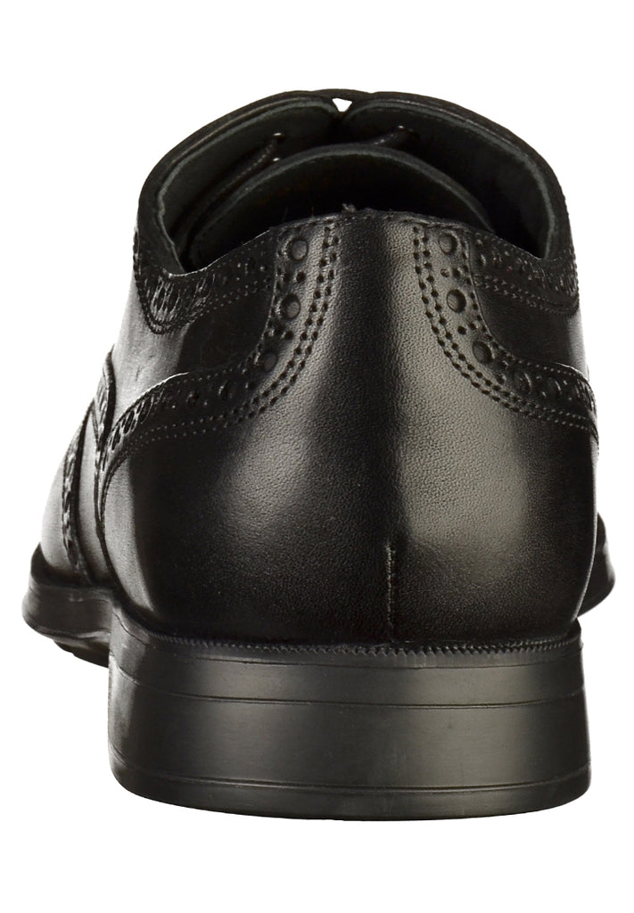 Geox Halbschuhe Leder Schwarz - surf4shoes