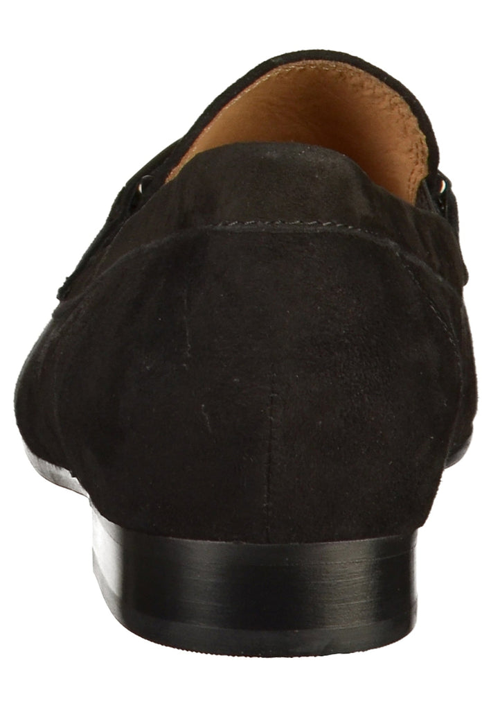 Gabor Slipper Veloursleder Schwarz - surf4shoes