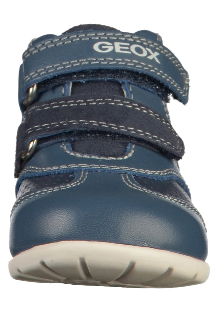 Geox Halbschuhe Leder Navy - surf4shoes