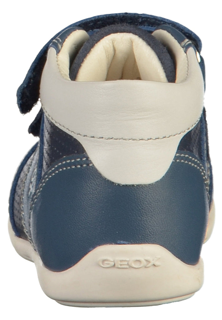 Geox Halbschuhe Leder Navy - surf4shoes