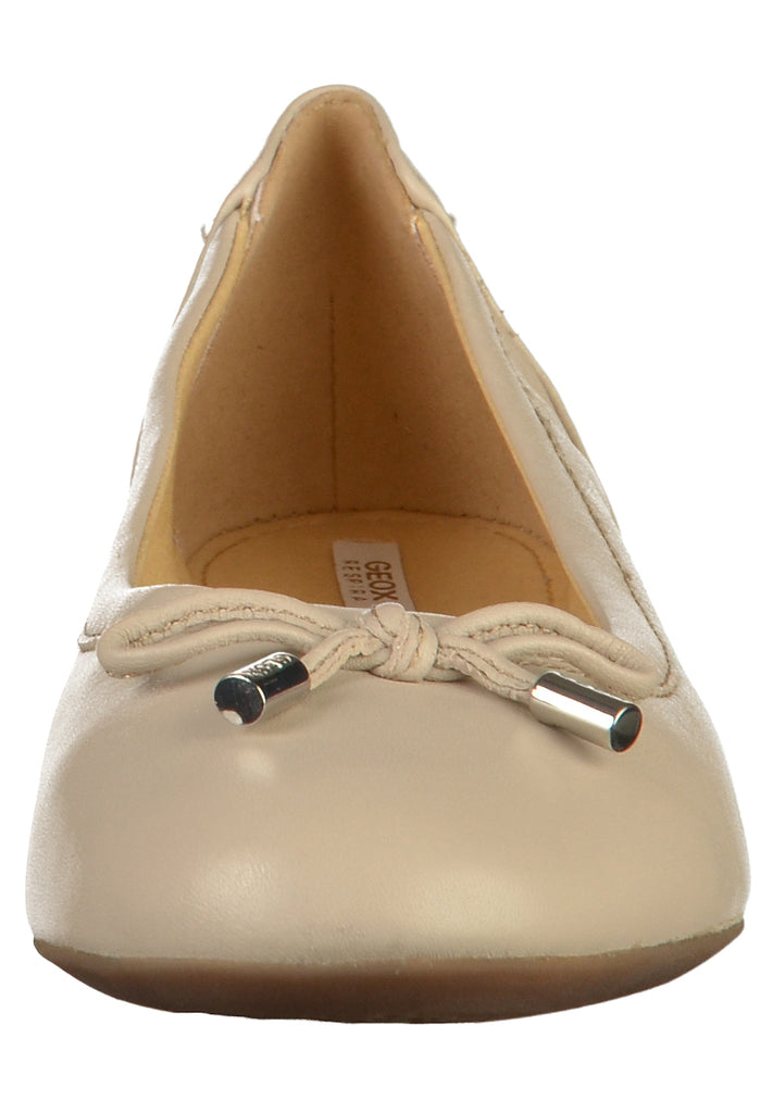 Geox Ballerinas Leder Taupe - surf4shoes