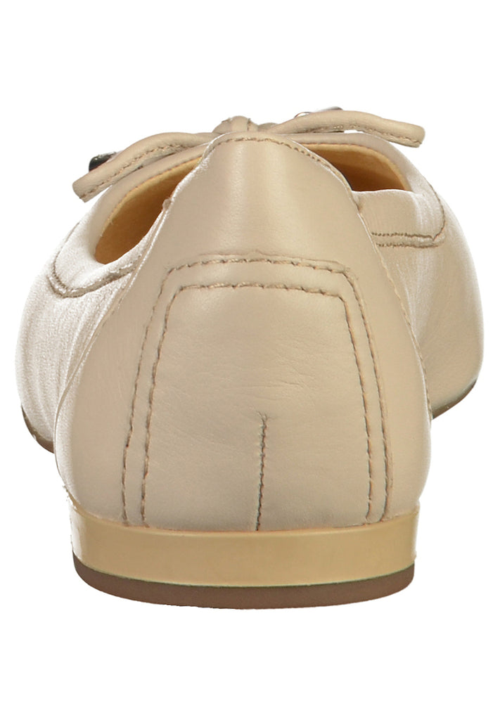 Geox Ballerinas Leder Taupe - surf4shoes