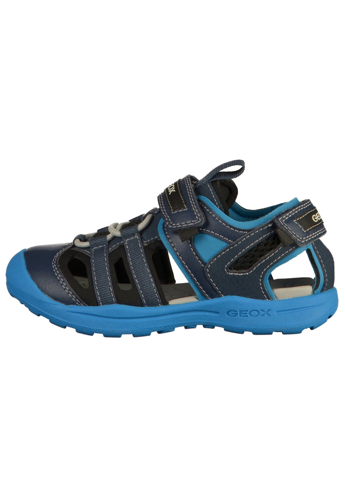 Geox Sandalen Lederimitat Navy - surf4shoes
