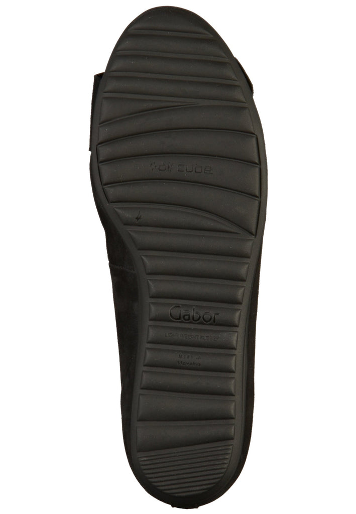 Gabor Ballerinas Leder Schwarz - surf4shoes