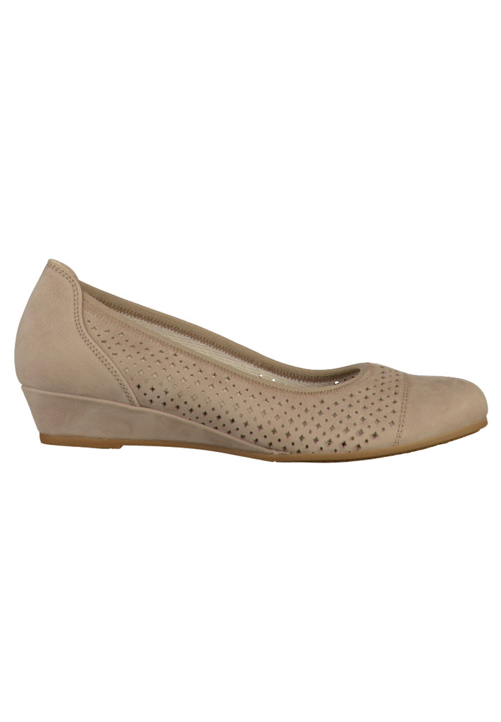 Gabor Pumps Leder Beige - surf4shoes