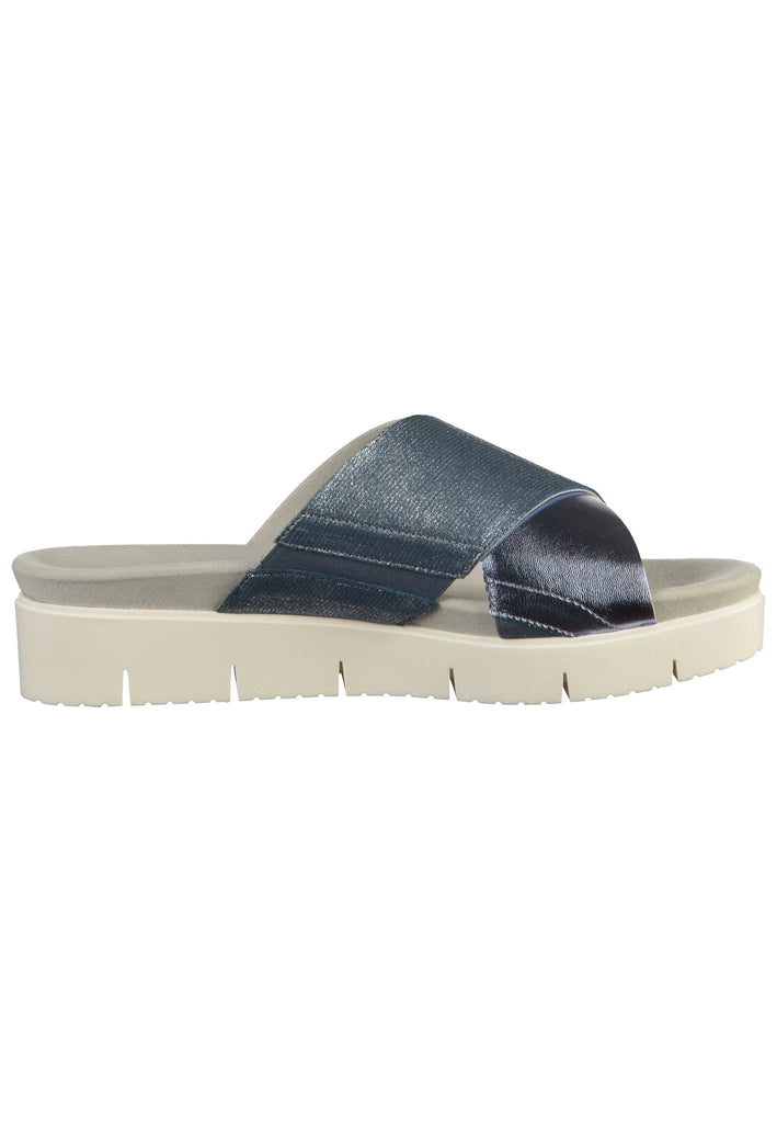 Gabor Pantoletten Leder Jeans - surf4shoes
