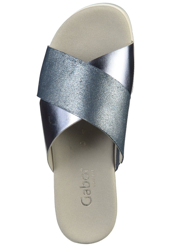 Gabor Pantoletten Leder Jeans - surf4shoes