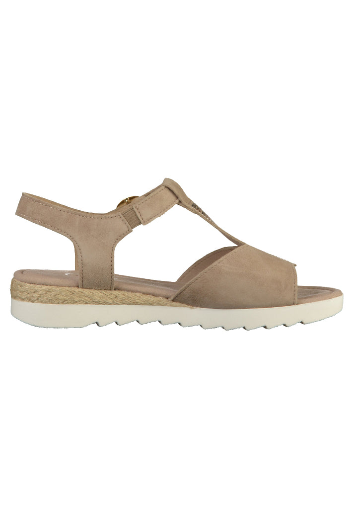 Gabor Sandalen Leder Beige - surf4shoes