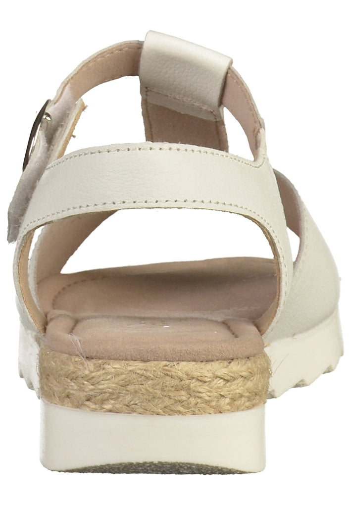 Gabor Sandalen Leder Weiß - surf4shoes