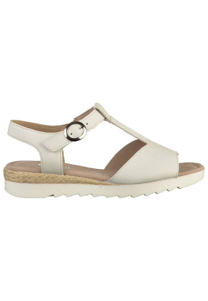 Gabor Sandalen Leder Weiß - surf4shoes