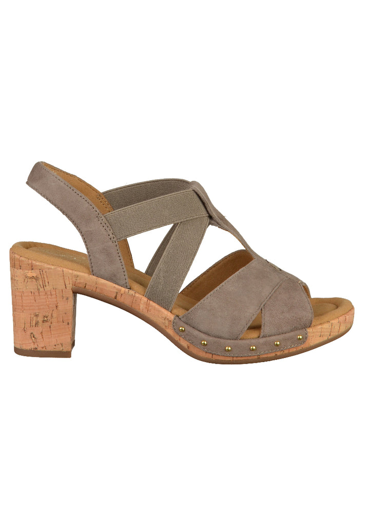 Gabor Sandalen Leder Braun - surf4shoes