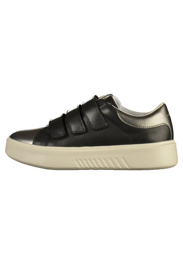 Geox Sneaker Leder Schwarz - surf4shoes
