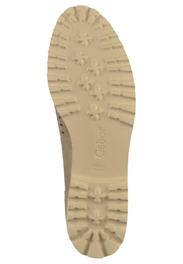 Gabor Slipper Leder Beige - surf4shoes