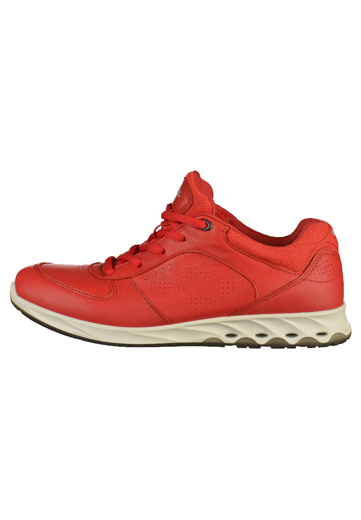 ecco Sneaker Leder Rot - surf4shoes