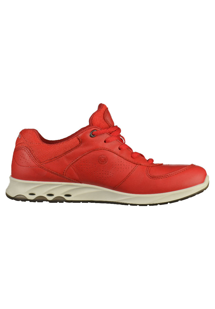 ecco Sneaker Leder Rot - surf4shoes