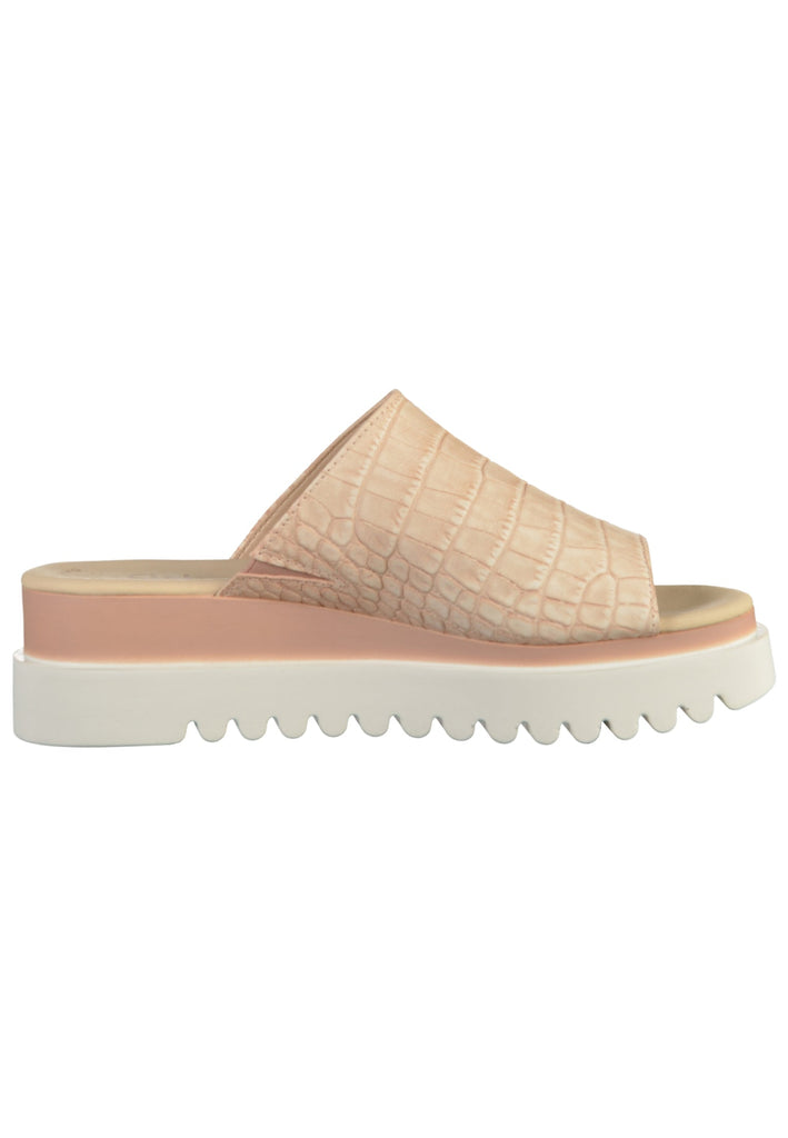 Gabor Pantoletten Leder Rose - surf4shoes