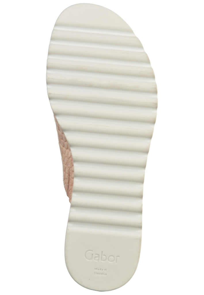 Gabor Pantoletten Leder Rose - surf4shoes