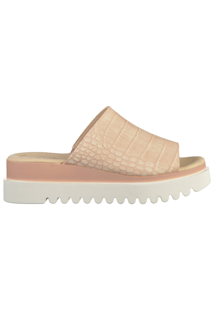 Gabor Pantoletten Leder Rose - surf4shoes