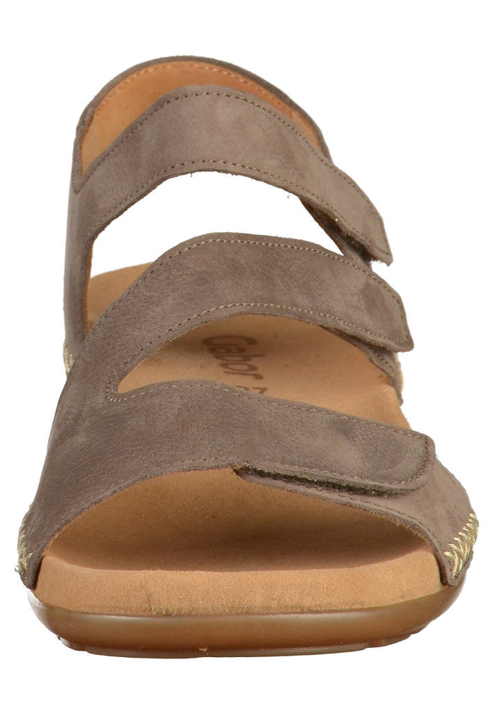 Gabor Sandalen Leder Braun - surf4shoes