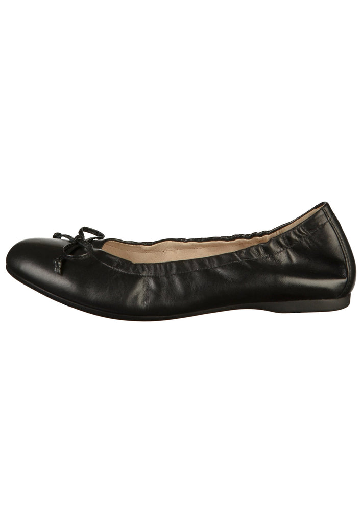 Gabor Ballerinas Leder Schwarz - surf4shoes