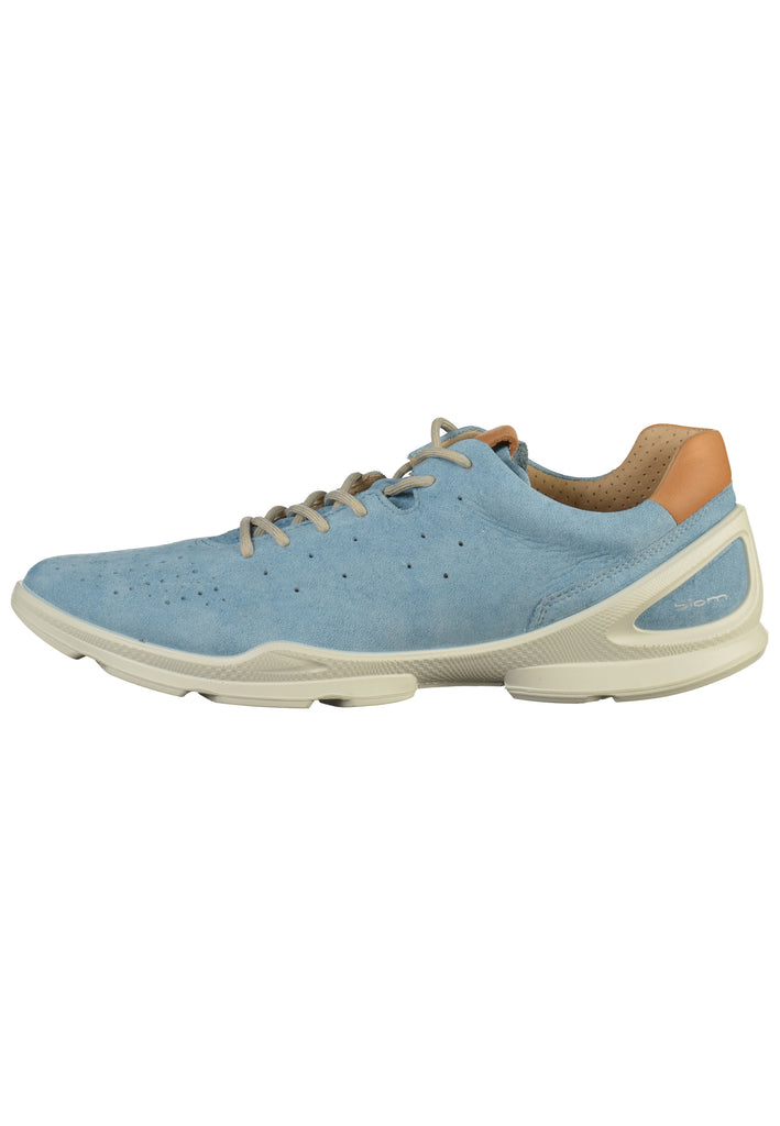 ecco Sneaker Leder Hellblau - surf4shoes