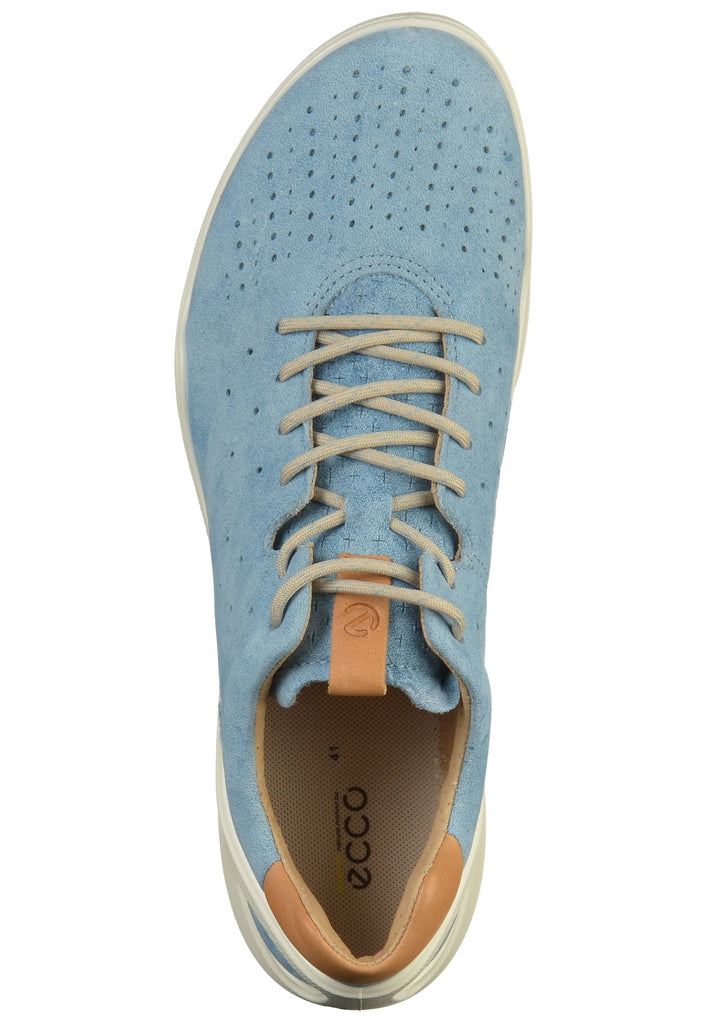 ecco Sneaker Leder Hellblau - surf4shoes