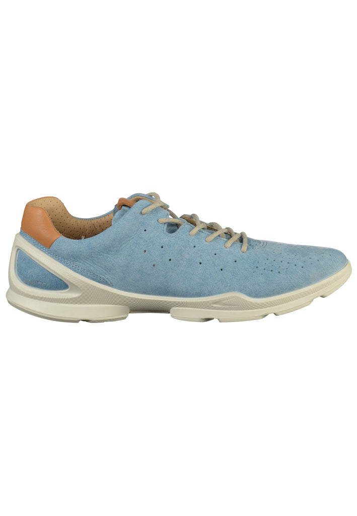 ecco Sneaker Leder Hellblau - surf4shoes