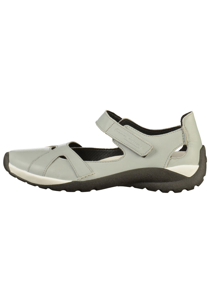 camel active Ballerinas Leder Hellgrau - surf4shoes
