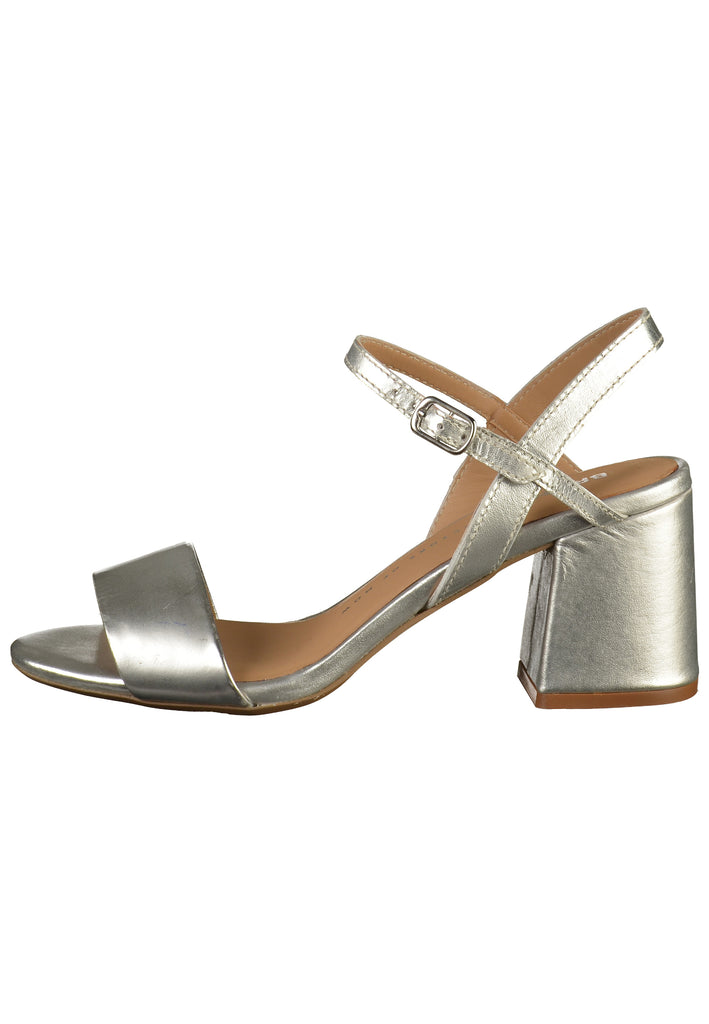 Bronx Sandalen Leder Silber - surf4shoes