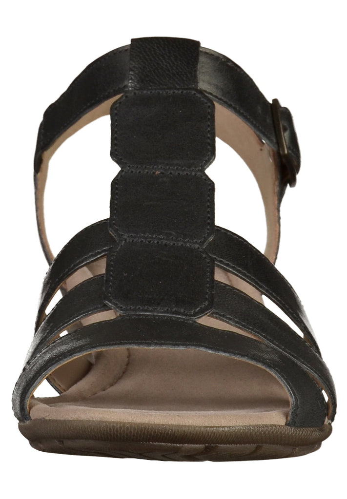 Gabor Sandalen Leder Schwarz - surf4shoes