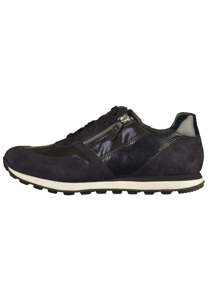 Gabor Halbschuhe Leder Dunkelblau - surf4shoes