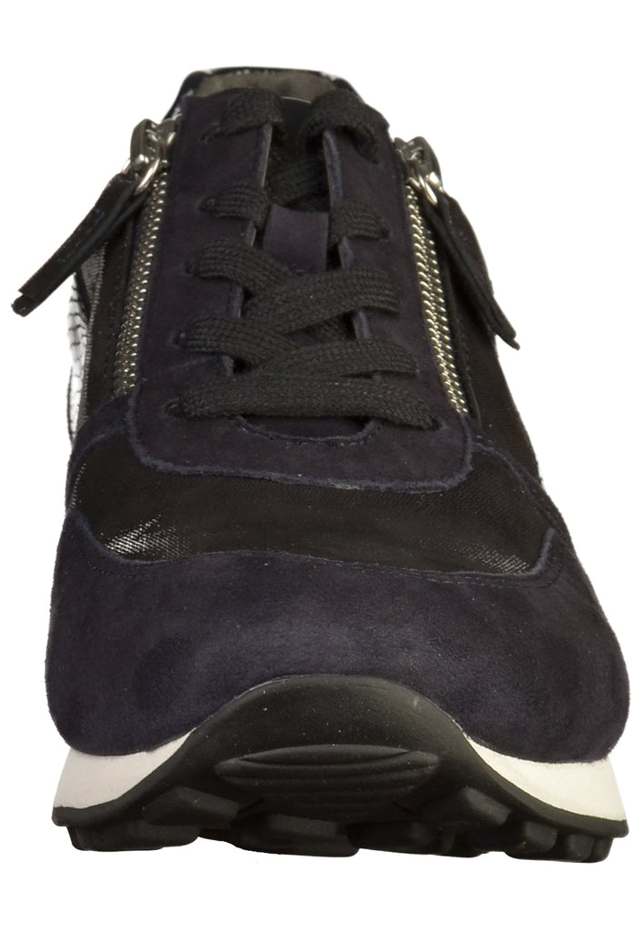 Gabor Halbschuhe Leder Dunkelblau - surf4shoes