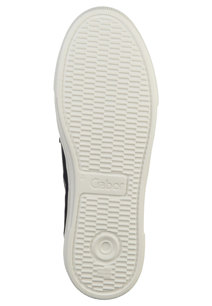 Gabor Slipper Leder Dunkelblau - surf4shoes