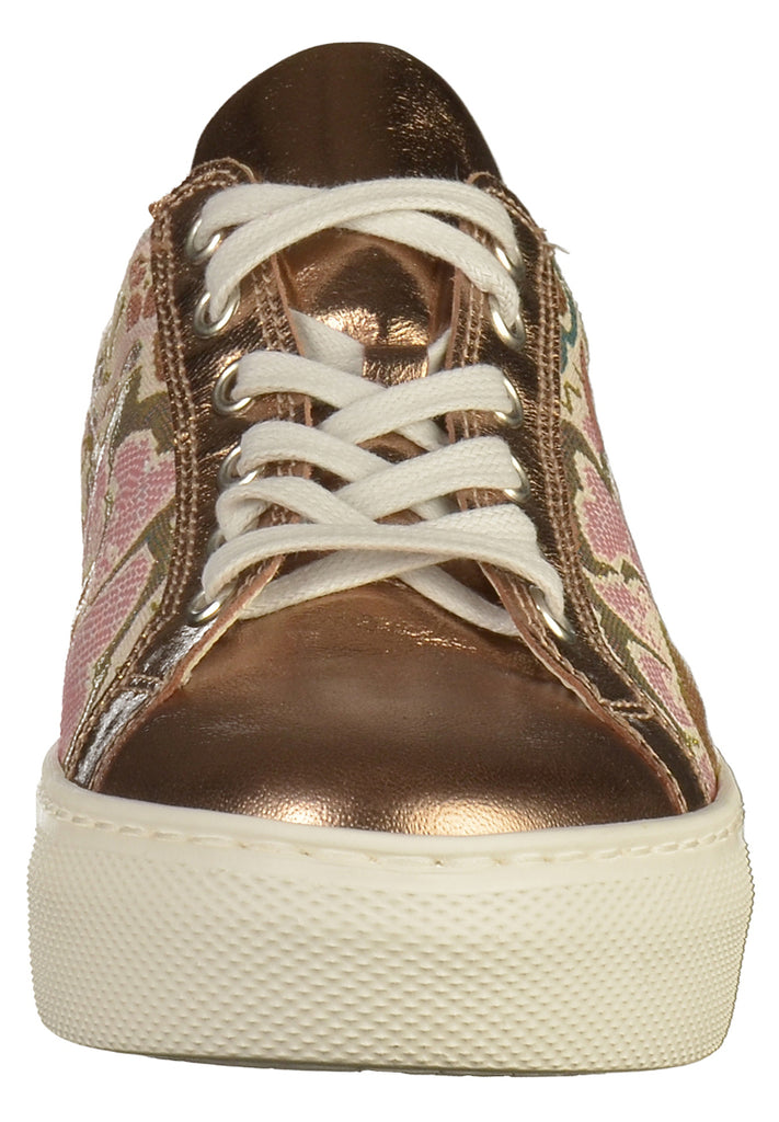 Gabor Halbschuhe Leder/Textil Beige - surf4shoes