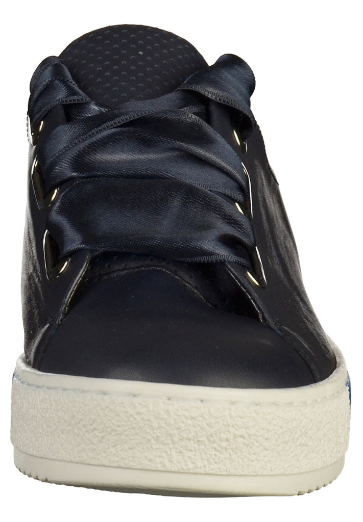 Gabor Halbschuhe Leder Dunkelblau - surf4shoes