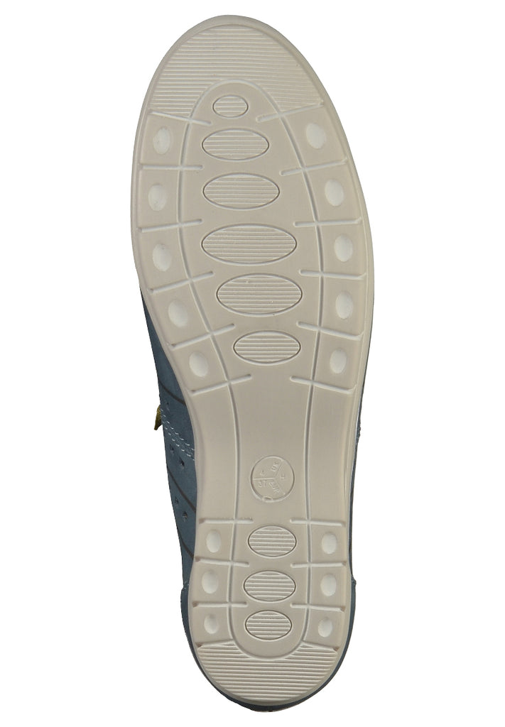 Jana Halbschuhe Leder Jeans - surf4shoes