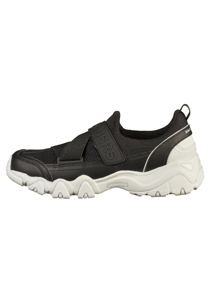 Skechers Halbschuhe Lederimitat Schwarz - surf4shoes
